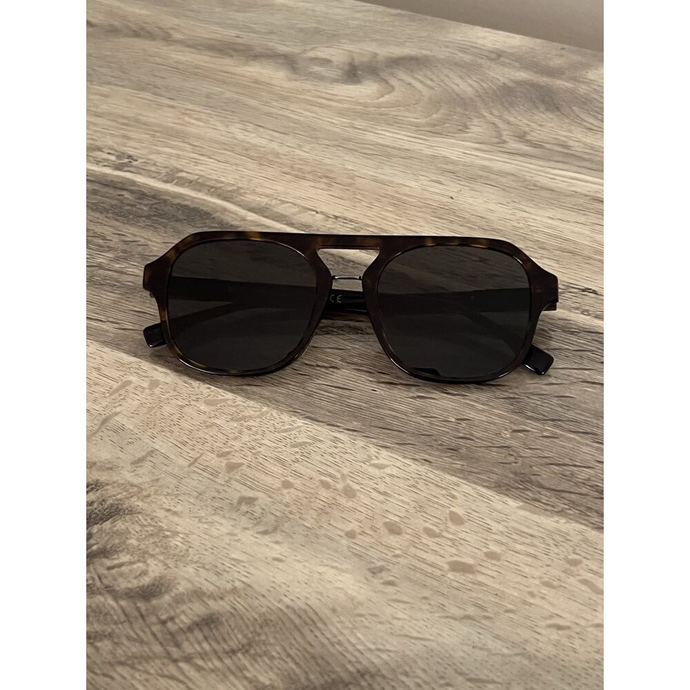 Fendi Aviator Sunglasses Havana Tortoise Ff Logo Fe40026U 52A - Picture 2 of 9